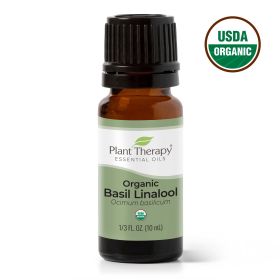 Basil Linalool Organic Essential Oil 10 mL