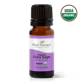 Clary Sage Organic Essential Oil 10 mL