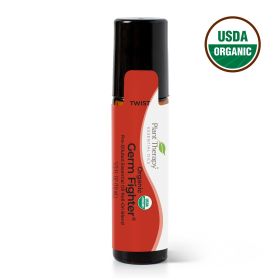 Organic Germ FighterÂ® Essential Oil Blend Pre-Diluted Roll-On 10 mL
