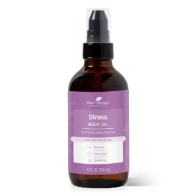 Stress Body Oil with Ashwagandha, 4 oz